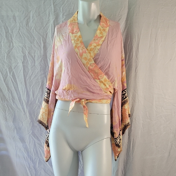 Spell Tops - Spell Flaming Kimono Top